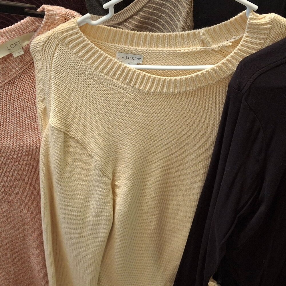 Set of 3 Sweaters Loft Ann Taylor and J. CREW